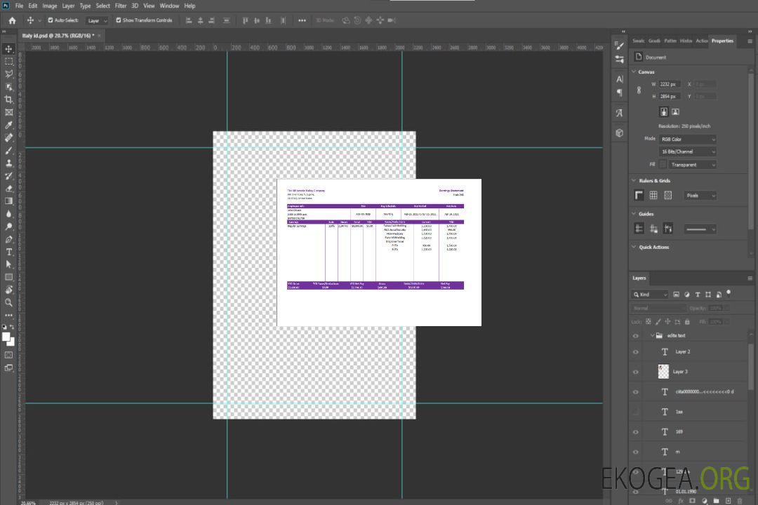 États-Unis OU bulletin de paie template